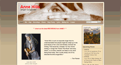 Desktop Screenshot of annehills.com